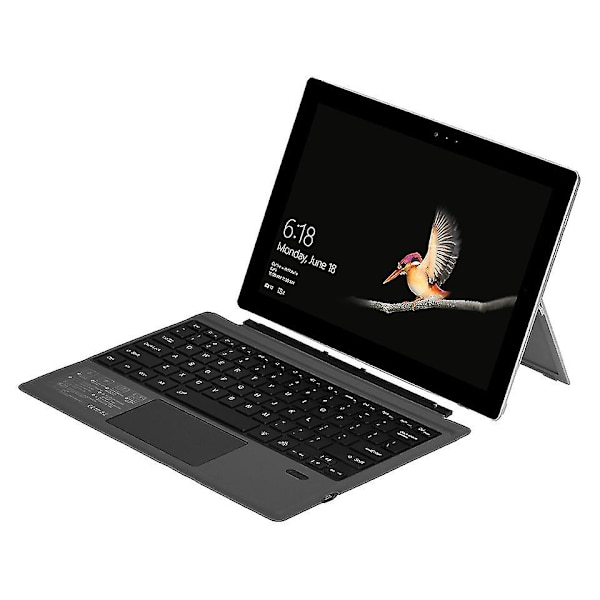 Langaton näppäimistö painolevyllä /surface Pro 7:lle, erittäin ohut 7-värinen taustavalo Bluetooth Wireless