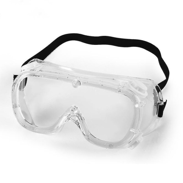 Medicinske beskyttelsesbriller, sikkerhedsbriller, pasform over briller, anti-dug, anti-stænk (1 pakke) C2