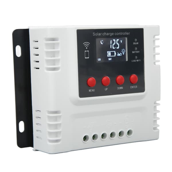 10A MPPT Solar Charge Controller til Solpanel Villa Udendørs Touring Bil Yacht Skib