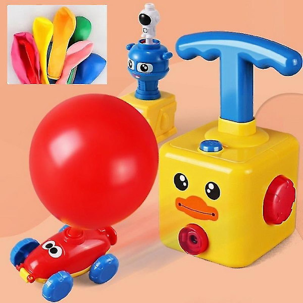 Hhcx-car Balloon Toys Decoration Fun Inertia Balloon Power Educational Game Kids Children Boys Girls Birthday Christmas Gifts 24pcs balloons