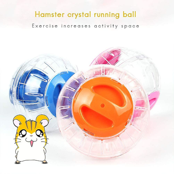 Träningsboll för små djur Hamsterboll Hälsosam Säker träningsboll för löpboll för små djur Knytleksak för löpning