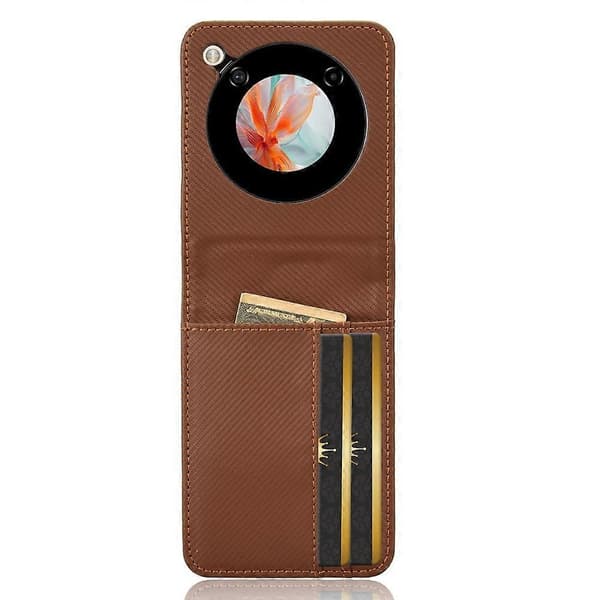 PU-skinnfutteral til ZTE nubia Flip / Libero Flip Brown