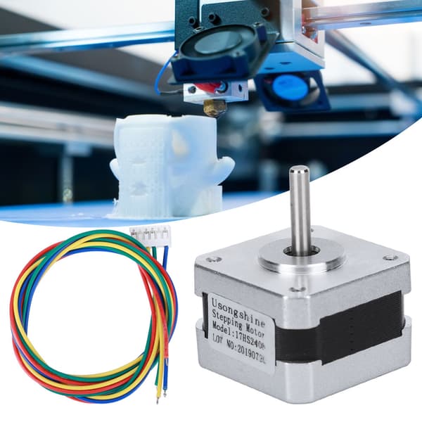 17HS2408 17 Steppermotor 4 Ledninger Tilbehør til 3D-printer
