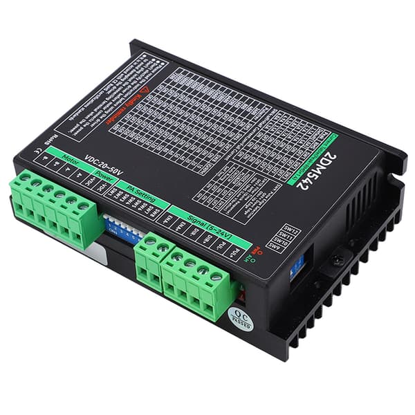 2-faset digital stepmotordriver 2DM542 controller 20-50VDC input