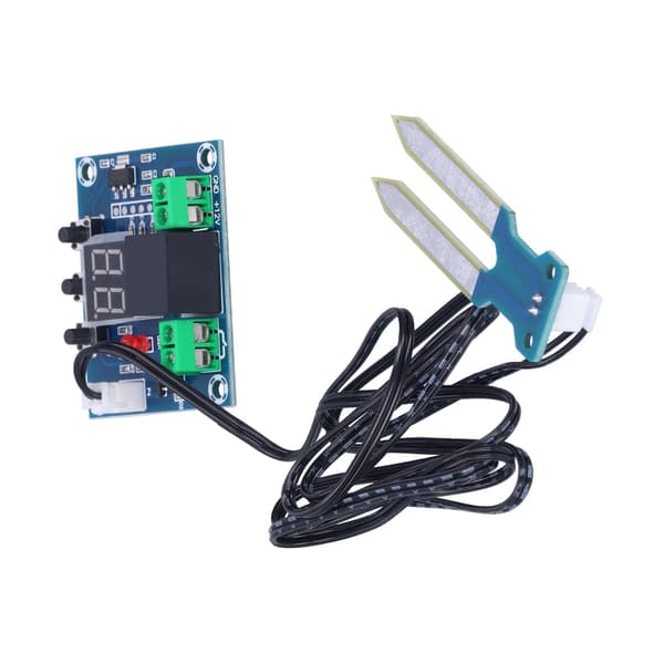 Fugtighedsreguleringsmodul Jordsensor Automatisk Vanding Digital Display XH‑M214 DC12V