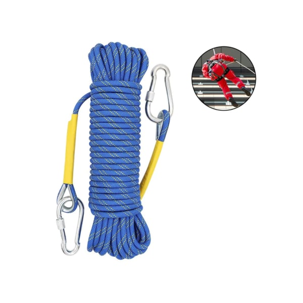 Klätterrep,Bergklättring Nylon skyddsrep-10M