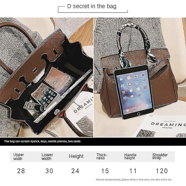Kvinder Tasker Punge Vintage håndtaske Crossbody Pink
