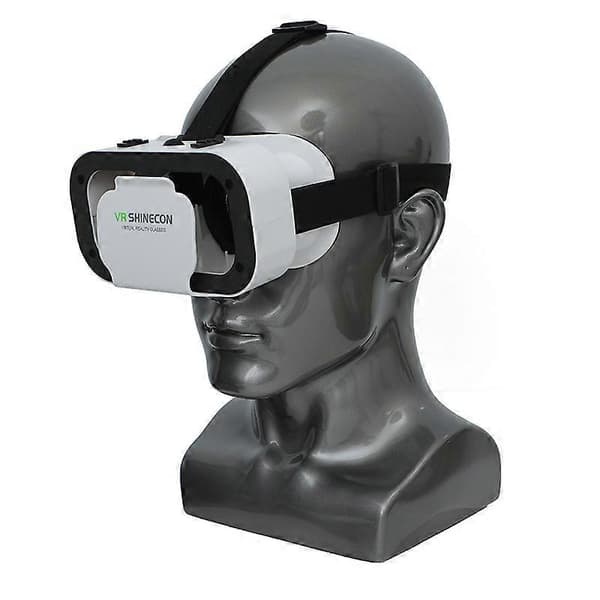 【BQ】Mandlig Mannequin Dukkehoveder til Parykker Hatte Solbriller Display Bright White