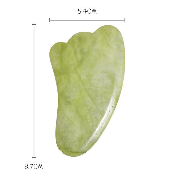 Natural Gua Sha Kit kasvoille Guasha sieni jade kivi hieronta kampatyökalut vartaloakupunktio stick Kauneus terveys guassi kaavin Package 6