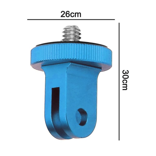 Kameramonteringsadapter för ekosystemkonverteringsadapter för Gopro montering Blue