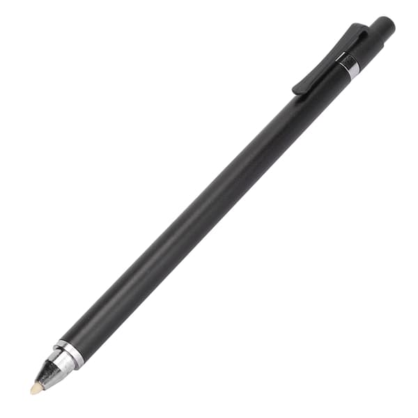 Universal Stylus Pen med dobbelthoved til berøring af tablets og mobiltelefonskærme (sort)