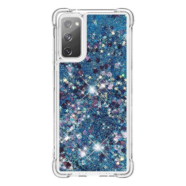 Samsung Galaxy S20 Fe 4g/5g Cover Glitter Flydende Gennemsigtig Glitrende skinnende