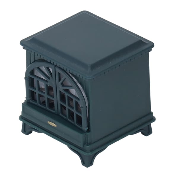 1:12 Dukkehus Pejs Plast Miniature Pejs Dukkehus Mini Møbel Dekoration Tilbehør Marineblå