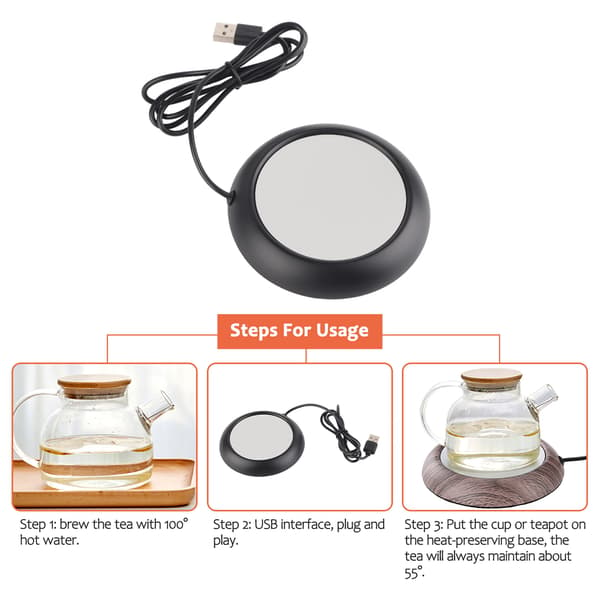 USB Koppvarmer Drikkevarmer Eggkake Håndklevarmer 220V