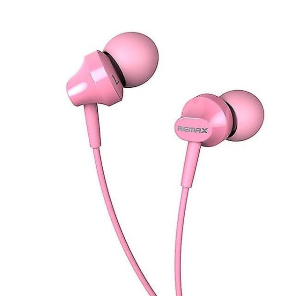 Musikkhodetelefon 3,5 mm In-ear Bass Wire Headset med mikrofon for mobiltelefoner