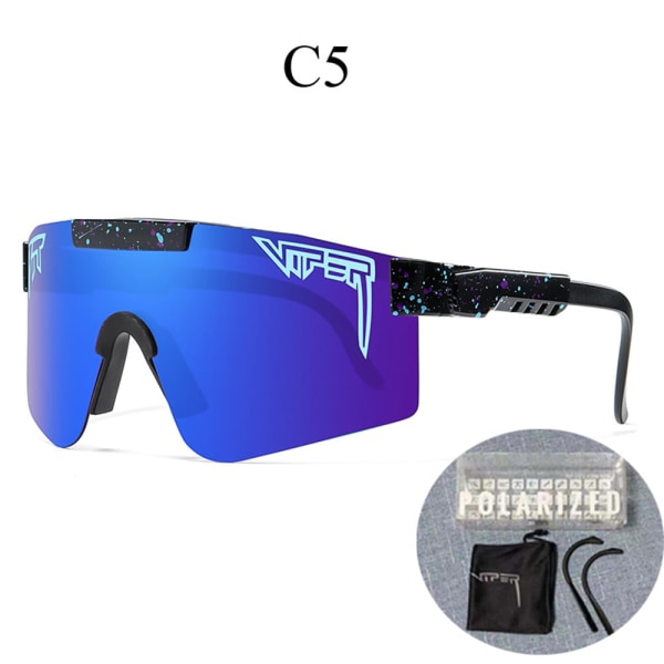 100 st polariserade solglasögon, anti-UV-skydd sportsolglasögon för sport