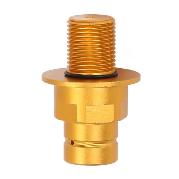 CO2 Adapter Koppar Sodamaskinsanslutning M18x1.5 Guld för Terra Art Snabbkoppling