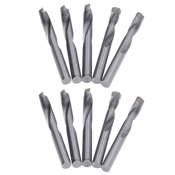 10 st Ändfräs Tungstenstål Hög Hårdhet Slitstark Bred Användning CNC Router Bits