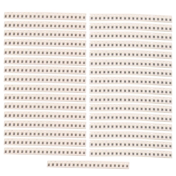 1206 Smd Resistor Kit Assorted Kit 1ohm-1m Ohm 1% 33valuesx 20pcs=660pcs sample kit picture color