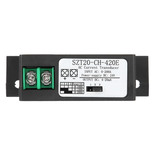 SZT20-CH-420E Strømtransducer Transmitter Transformer Sensor AC Strømkonverter 0-200A