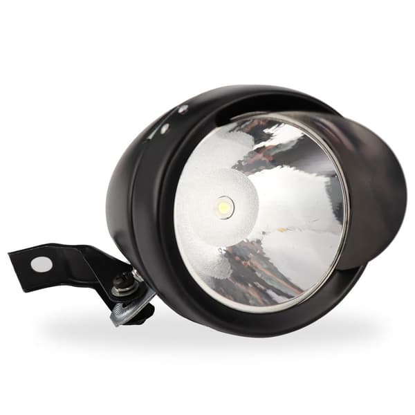 Vintage LED Cykelstrålkastare Super Stark med Visir