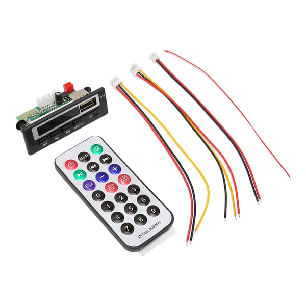 Bluetooth Decoder Board Håndfri Support USB Hukommelseskort FM Radio MP3 WMA Dekodningsmodul til Bil 12V
