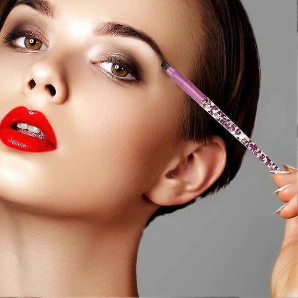 4-pack Ögonmakeupborstar Set Dagligt Kosmetiskt Verktyg Ögonskuggsapplikator För Eyeliner
