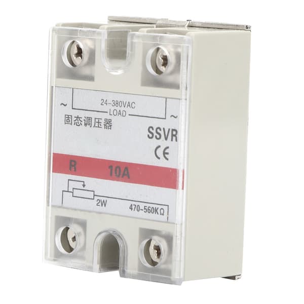 Solid-State Spenningsregulator Lavfrekvent SSVR med Teknisk Plastskall 10A
