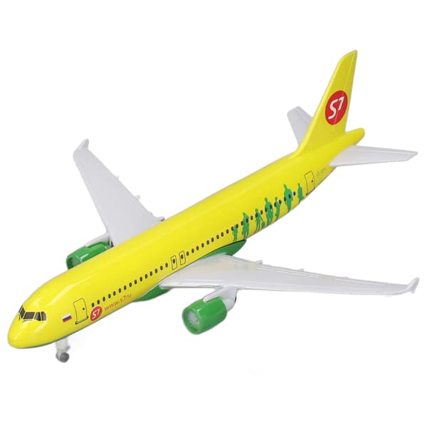 Avtakbart landingsunderstell Gul legering flymodell med hjul