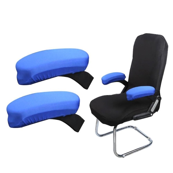 Kontorstol Armlænspude Ergonomisk Memory Foam Game Armlænsdæksel black