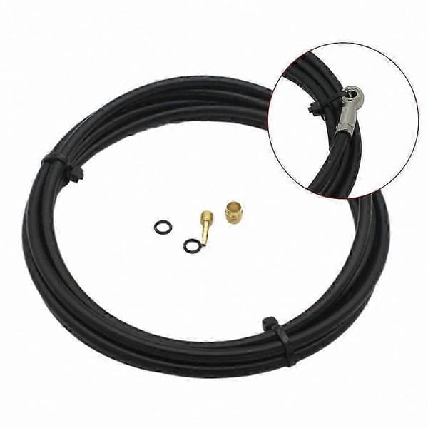 2M hydraulisk skivebremseslange til MT4/MT5/MT6/MT7 mountainbikes Black