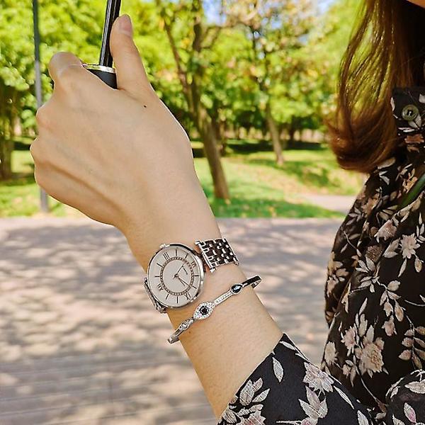 Trendig watch Steel Band Quartz Watch Pariserhjul Starry Watch