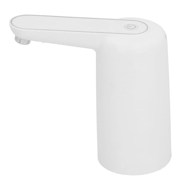 Elektrisk Vattendispenser för Dunkar USB-Laddning Automatisk Dricksfontän Vattenpump Vit