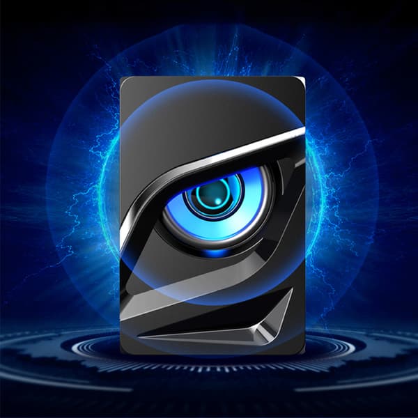 SADA V-128 Desktop Mini USB 2.1 Subwoofer Opgradering Computerhøjttaler Mobiltelefon Notebook Lille Stereo