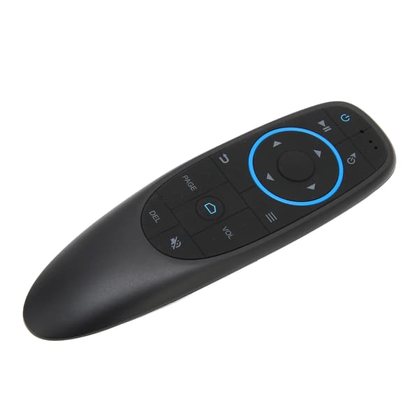 Stemmekontroll IR Læring Bluetooth Luftfjernkontroll for TV-boks Datamaskin Smart TV G10BTS