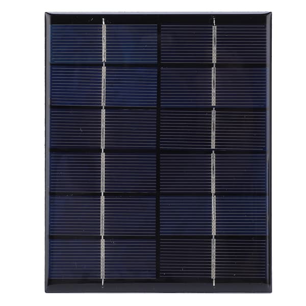 Høyeffektiv 6V 2W Monokrystallinsk Silisium Vanntett Solcellepanel Lader