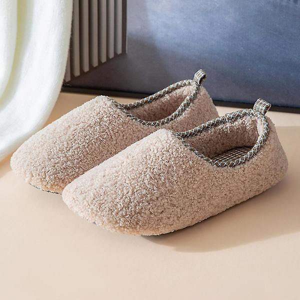 Damtofflor Bekväma inomhusskor med memory foam varm plysch