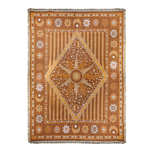 Jacquard Dusk Throw Blanket Sofa Stoltrekk