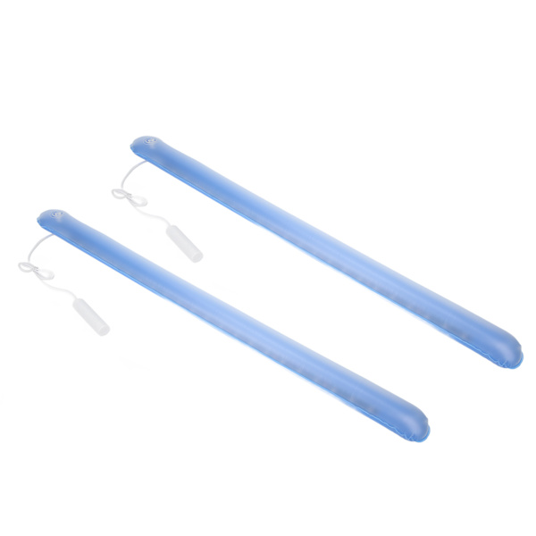 2 stk Oppblåsbare Utendørs Campinglamper Bærbare Foldbare Oppblåsbare LED Campinglys for Camping Utendørs