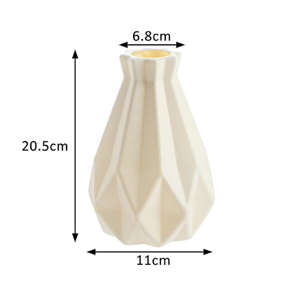 Modernit maljakot Sisustus Etusivu Pohjoismainen kukka-asetelma Olohuone Origami-kukkaruukku sisätiloihin WT 2 WT 2