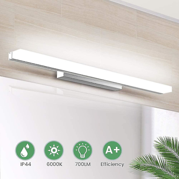 40cm Led spejllampe, 8w badeværelsesvæglampe
