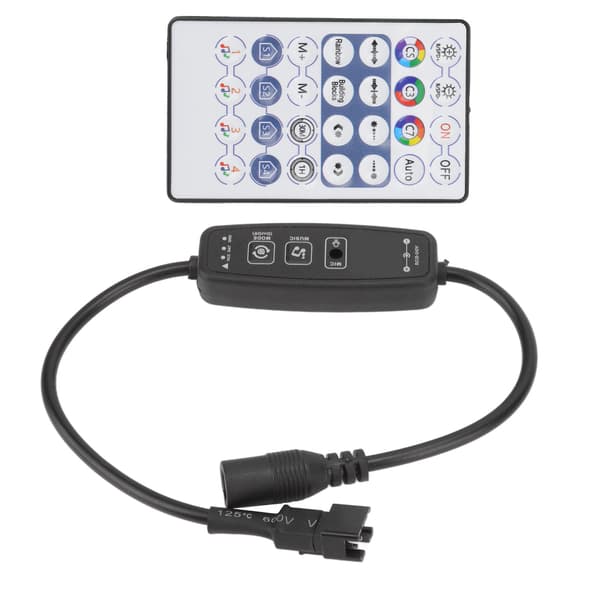 WiFi Trådlös LED Smart RGB Strip Ljus Kontroller Kompatibel med Android iOS DC 5 24V