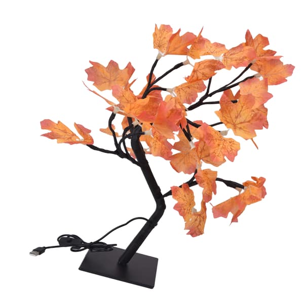 Höstträd LED 24 Lampor Varma Pärlor Romantisk USB-driven Thanksgiving Dekor 5V