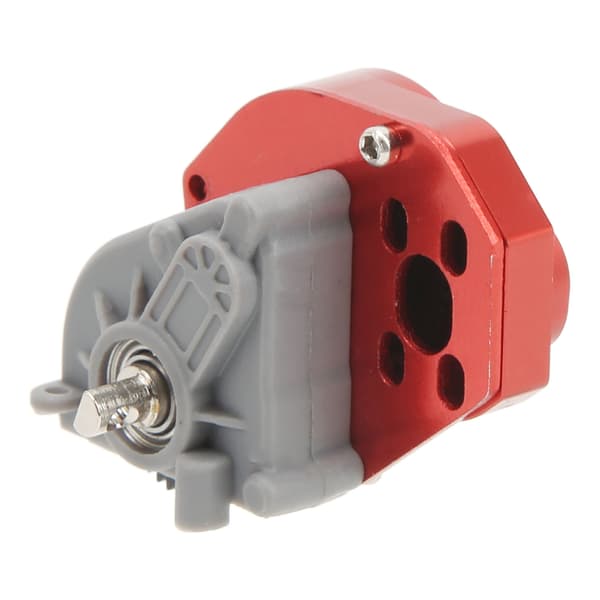 Högprecisions RC Växellåda för Axial SCX24 1/24 RC Crawler Röd
