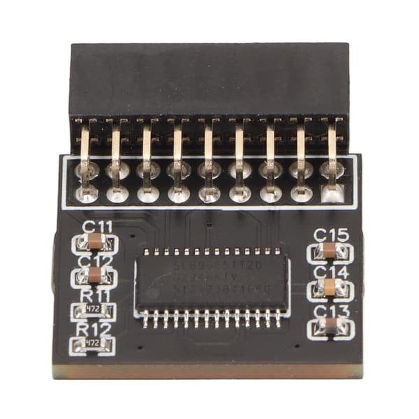 TPM 2.0 Modul LPC Gränssnitt Stabil Hög Säkerhet Hållbart Material 18Pin LPC Modul för Asrock Moderkort Över DDR3