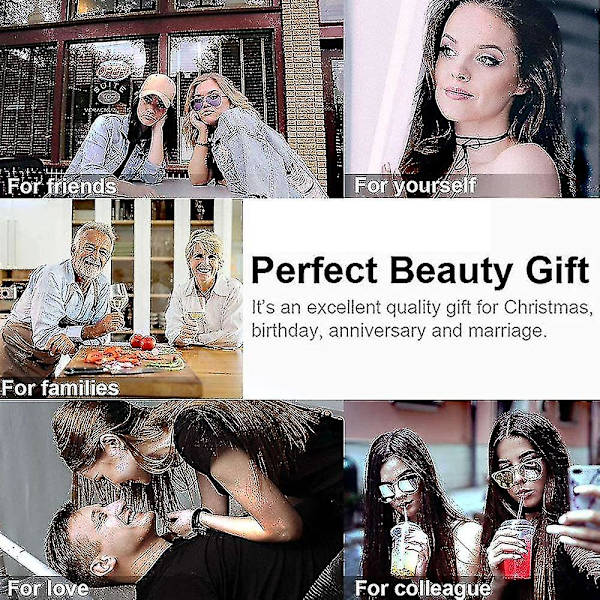 Manikyr Set -pedicure Skötselverktyg Rostfritt stål Kvinnor Grooming Kit för resor eller hem