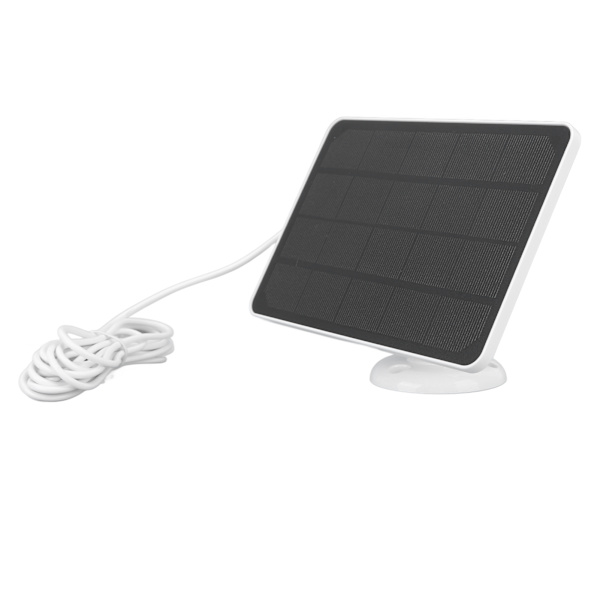 4W5V Solcellepanel Trådløst Kamera Vanntett Oppladbart Batteriovervåking