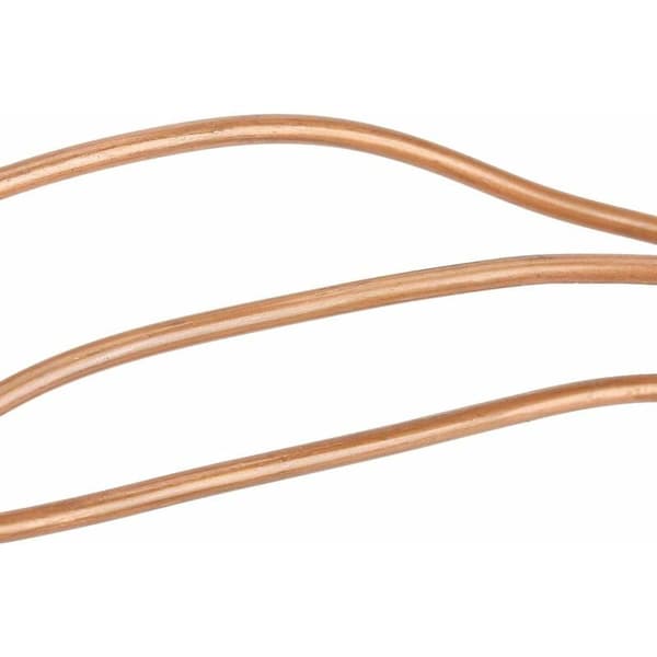 【BQ】2M Kobbertråd Blødt Kobberrør til Kølesystem Rør OD 3mm x-FF-