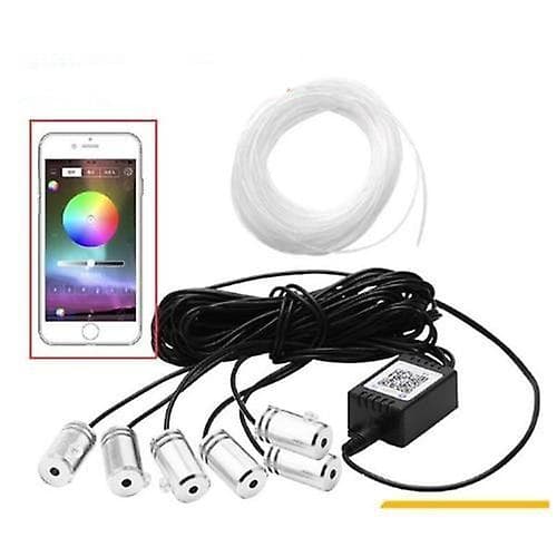 【BQ】LED-atmosfære billampe, innvendig omgivelseslys 4 in1 APP Control