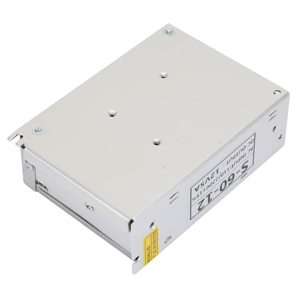 Industrielt utstyr DC 12V 5A LED Switching Strømforsyning Driver Adapter